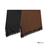 New Women's Design Style Zipper Lantern Mini-Skirt