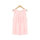 New Women Feminine Clothes Tank Tee Tropical Sexy Chiffon Plus Size Female Casual Base Tops S-XXL 6
