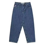 Y2K Polar Boy Jeans Hip-Hop Cartoon Pattern Loose Harajuku High Waist Wide Pants-Outfit