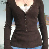 Floral Lace Short Top White Knitted Slim Neck Style Basic Casual T Shirt Women Chic Vintage Full Sleeve Harajuku Tee