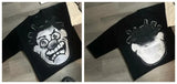 Dress Y2k Long Cartoon Pattern T-Shirt Hip-Hop Harajuku Fashion Men's Casual Round Collar Gothic Short Sleeves-Outfit