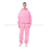 Autumn And Winter New Sweater Suit Sports Leisure LOGO Printed Hooded Sweater Leisure Suit-Outfit