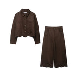 Homemade New Women's Clothing Coat With Velvet Texture Effect