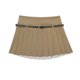 Spring Style Vertical Collar Short Style Jacket 4661717 Wide Pleated Skirt 3067404-Outfit