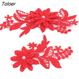 Garters Embroidery Floral Sexy Garters For Women/Bride Thigh Ring Bridal Leg Garter Elastic