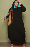 Plus Size Casual Long Sleeve Loose