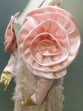 Black Elegant Oversleeve For Women Patchwork Floral Solid Minimalist Oversleeves Female Fashion Accessories