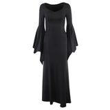 Spice Girls Fashion Temperament Slim Dress Summer New Bat Sleeve Fish Tail Dress-Outfit