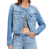 2025 New Short-Sleeved Long-Sleeved Retro Workwear Multi-Pocket Cowboy Coat