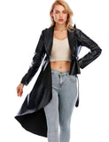 Leather Formal Swallowtail Long