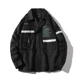 Fashion Brand Jacket Men Spring Autumn Men's Solid Color Outerwear Coats Male Hip Hop Jackets