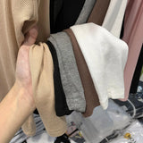 Threaded Deep V Long-Sleeved T-Shirt Women's Spring And Autumn New Slim Bottom Shirt With Pure Sexy Solid Color Blouse-Outfit