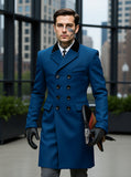 2025 Autumn And Winter With Lining Burst Single Hairs, The Coat Man Thickths The Double Clasp Of The