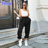 Sweatpants Casual Running Plus Size Baggy Jogger Sport Pants Fashion High Waist Wide Leg Trousers Streetwear Pencil