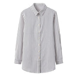 Fashion Polka Dot Print Shirt Lady Long Style Plus Size Casual Blouse 2021 Spring New Long Sleeve Blouses and Tops