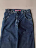 Baggy Jeans Hip-Hop Street Clothing Vintage Harajuku High-Waist Wide-Leg Jeans-Outfit