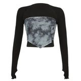 New Summer Fashion Women's Wear Ultra-Short Solid Color Slim Long-Sleeved Sunscreen Jacket-Outfit