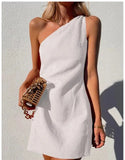 Color Slim Fit Temperament Commute Shoulder