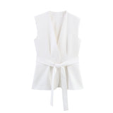 Women's Women's Belt Vest Horn