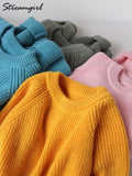 Oversized Knitted Sweater Women Winter Autumn Warm Pullovers Oversize Jumper Thick Loose Sweaters For Women Fashion